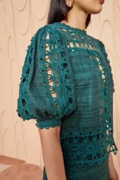 ULLA JOHNSON Gita Top - Cypress -Fashion Haven Shop ULLA JOHNSON Gita Top CYPRESS 0091