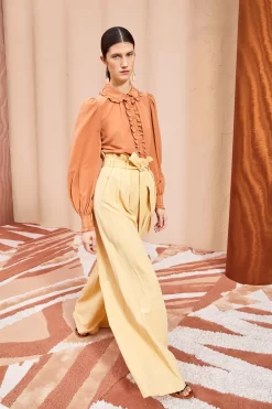 ULLA JOHNSON Gitana Pants - Dune -Fashion Haven Shop ULLA JOHNSON Gitana Pants DUNE 0121