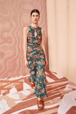 ULLA JOHNSON Gwynne Dress - Delphinium