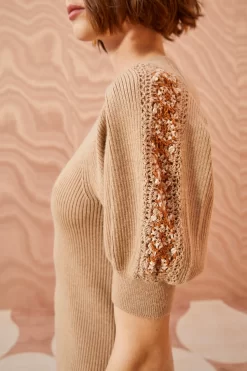 ULLA JOHNSON Harper Top - Fawn -Fashion Haven Shop ULLA JOHNSON Harper Top FAWN 05