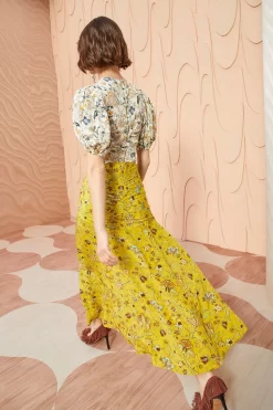 ULLA JOHNSON Imani Skirt - Mimosa -Fashion Haven Shop ULLA JOHNSON Imani Skirt MIMOSA 0127