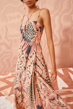 ULLA JOHNSON Imara Dress - Honeycomb -Fashion Haven Shop ULLA JOHNSON Imara Dress HONEYCOMB 05