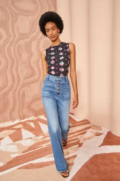 ULLA JOHNSON Ines Top - Nocturne