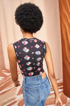 ULLA JOHNSON Ines Top - Nocturne 8 ULLA JOHNSON Ines Top - Nocturne -Fashion Haven Shop ULLA JOHNSON Ines Top NOCTURNE 04