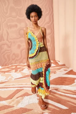 ULLA JOHNSON Isolda Dress - Passiflora -Fashion Haven Shop ULLA JOHNSON Isolda Dress PASSIFLORA 0127