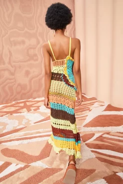 ULLA JOHNSON Isolda Dress - Passiflora -Fashion Haven Shop ULLA JOHNSON Isolda Dress PASSIFLORA 0161