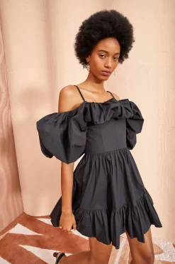 ULLA JOHNSON Lila Dress - Noir