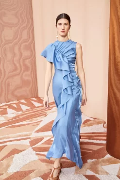 ULLA JOHNSON Lali Dress - River