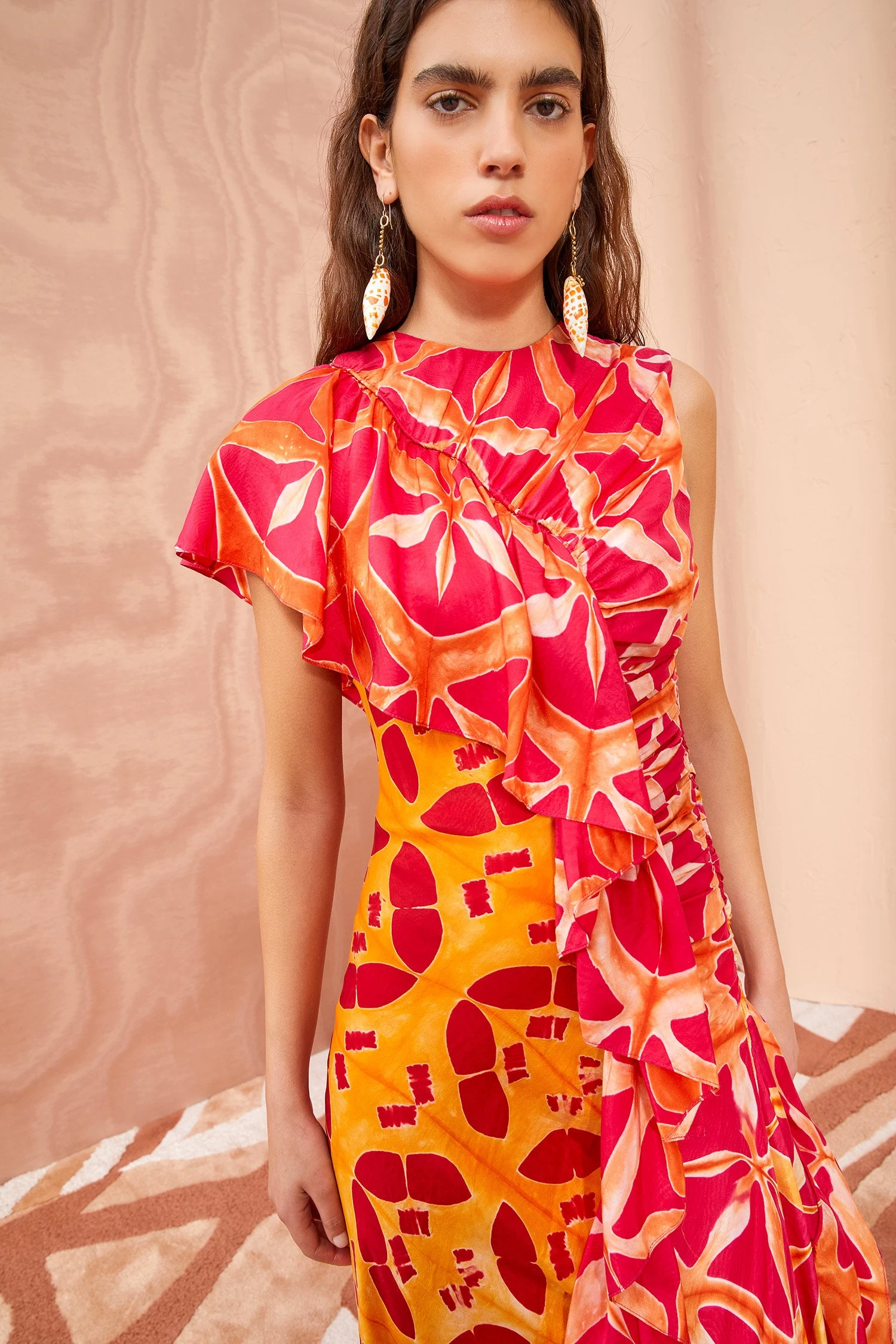 ULLA JOHNSON Lali Dress - Tigerlilly 3 ULLA JOHNSON Lali Dress - Tigerlilly - Image 3