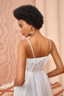 ULLA JOHNSON Leela Dress - Pristine 7 ULLA JOHNSON Leela Dress - Pristine -Fashion Haven Shop ULLA JOHNSON Leela Dress PRISTINE 03