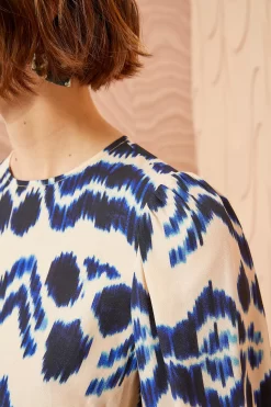 ULLA JOHNSON Lilliana Blouse - Nimbus 8 ULLA JOHNSON Lilliana Blouse - Nimbus -Fashion Haven Shop ULLA JOHNSON Lilliana Blouse NIMBUS 03