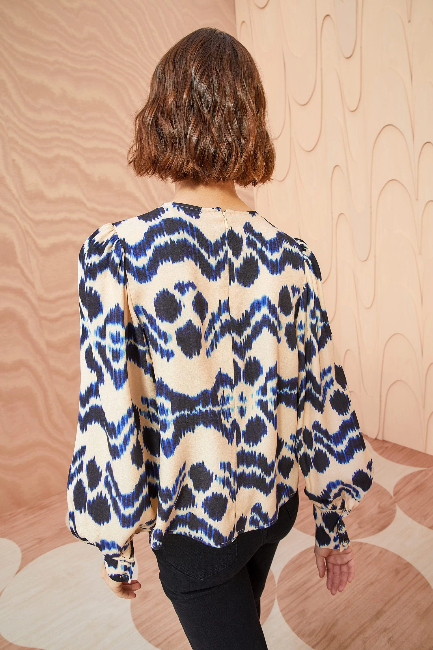 ULLA JOHNSON Lilliana Blouse - Nimbus 4 ULLA JOHNSON Lilliana Blouse - Nimbus - Image 4