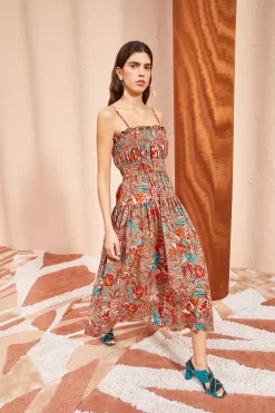 ULLA JOHNSON Bianca Elastic High Heel - Montego 9 ULLA JOHNSON Bianca Elastic High Heel - Montego -Fashion Haven Shop ULLA JOHNSON Lisbet Dress PRIMROSE 01 MAIN 3e989abe 973b 42f4 b03b 07e6107f1bbd