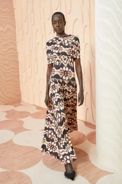 ULLA JOHNSON Livia Dress - Obsidian