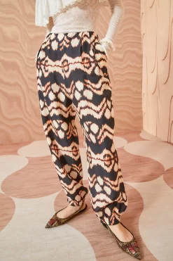 ULLA JOHNSON Lucinda Pant - Obsidian -Fashion Haven Shop ULLA JOHNSON Lucinda Pant OBSIDIAN 05