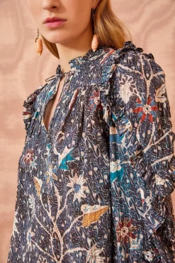 ULLA JOHNSON Manet Blouse - Jet 9 ULLA JOHNSON Manet Blouse - Jet -Fashion Haven Shop ULLA JOHNSON Manet Blouse JET 05