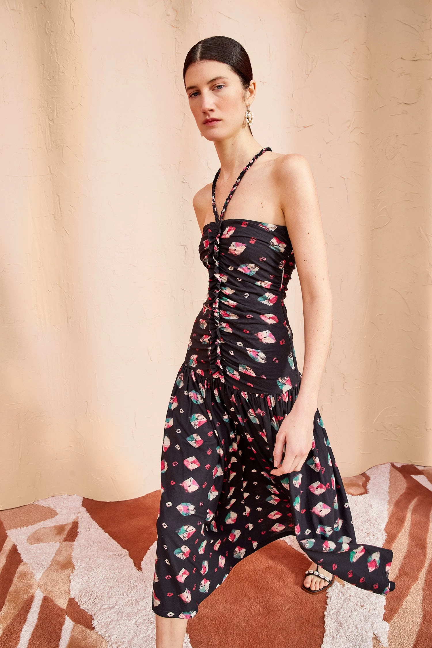 ULLA JOHNSON Marcella Dress - Nocturne 4 ULLA JOHNSON Marcella Dress - Nocturne - Image 4