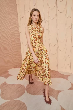 ULLA JOHNSON Mimi Dress - Lotus