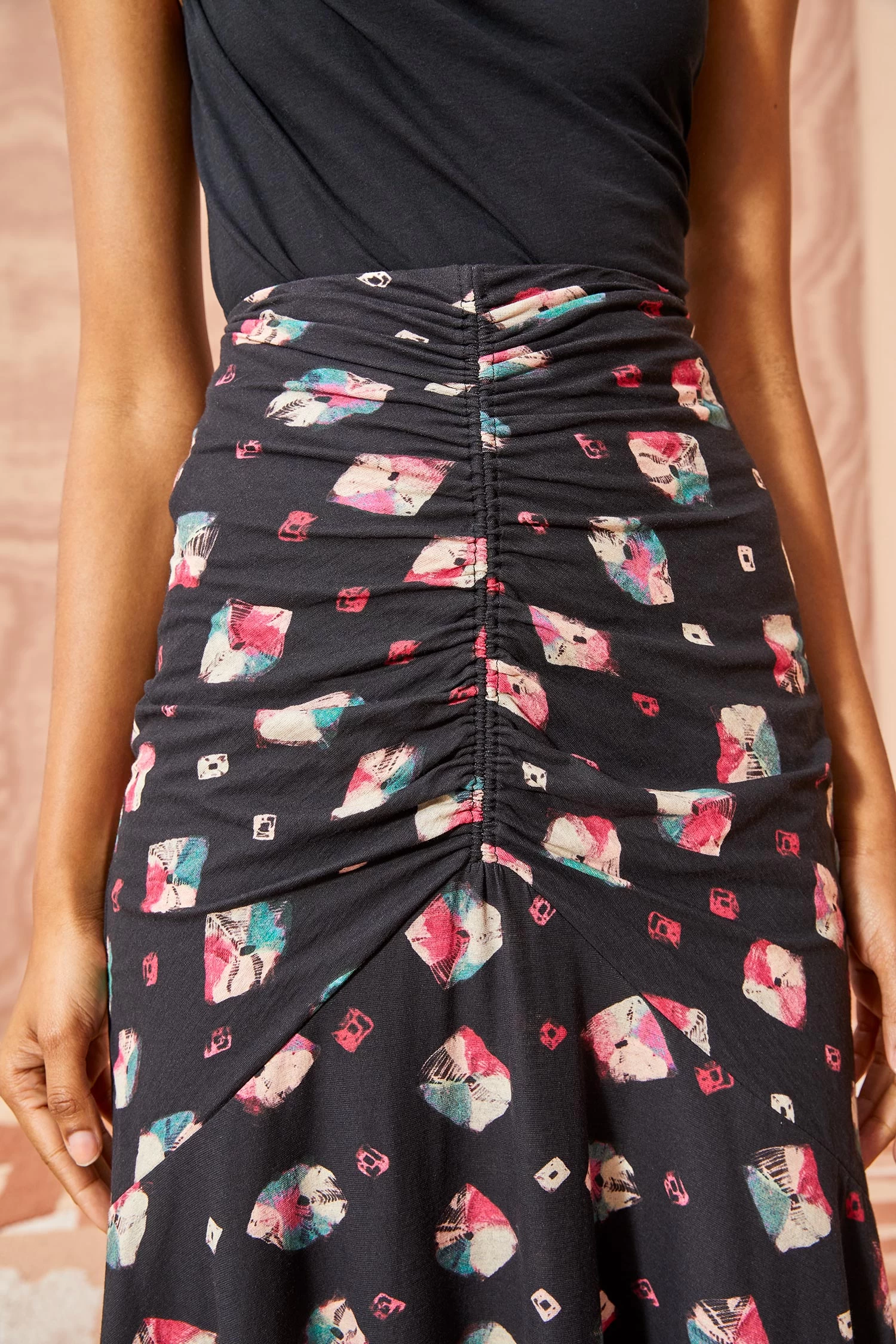 ULLA JOHNSON Nadira Skirt - Nocturne 2 ULLA JOHNSON Nadira Skirt - Nocturne - Image 2