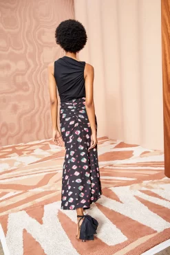 ULLA JOHNSON Nadira Skirt - Nocturne 8 ULLA JOHNSON Nadira Skirt - Nocturne -Fashion Haven Shop ULLA JOHNSON Nadira Skirt NOCTURNE 04