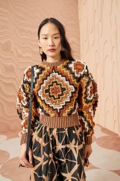 ULLA JOHNSON Nedda Pullover - Opalite