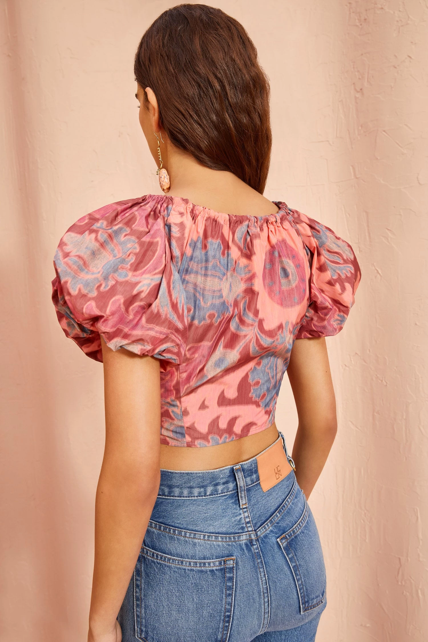 ULLA JOHNSON Nerida Top - Passionflower 4 ULLA JOHNSON Nerida Top - Passionflower - Image 4