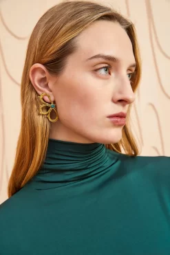 ULLA JOHNSON Nina Top - Cypress -Fashion Haven Shop ULLA JOHNSON Nina Top CYPRESS 03