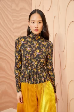 ULLA JOHNSON Nina Top - Maple