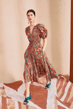 Best Seller 11 ULLA JOHNSON Olina Dress - Primrose