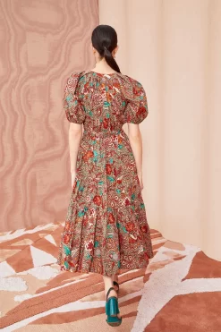 ULLA JOHNSON Olina Dress - Primrose 9 ULLA JOHNSON Olina Dress - Primrose -Fashion Haven Shop ULLA JOHNSON OLINA DRESS PRIMROSE 04