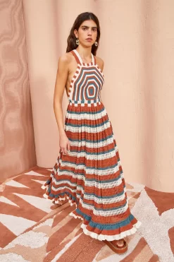 ULLA JOHNSON Paz Dress - Canyon