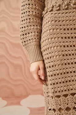 ULLA JOHNSON Prisha Dress - Flax -Fashion Haven Shop ULLA JOHNSON Prisha Dress FLAX 0129