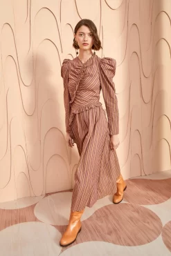 ULLA JOHNSON Prudence Dress - Mulberry