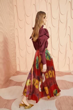 ULLA JOHNSON Rami Skirt - Medallion -Fashion Haven Shop ULLA JOHNSON Rami Skirt MEDALLION 0017