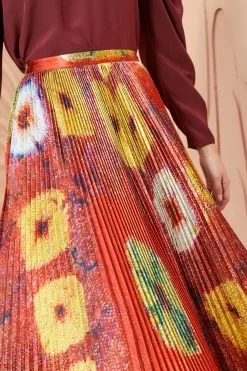 ULLA JOHNSON Rami Skirt - Medallion -Fashion Haven Shop ULLA JOHNSON Rami Skirt MEDALLION 02 ALT