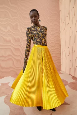 ULLA JOHNSON Rami Skirt - Sunsprite -Fashion Haven Shop ULLA JOHNSON Rami Skirt SUNSPRITE 04