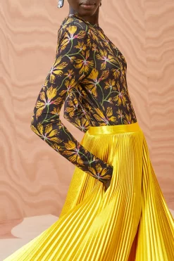 ULLA JOHNSON Rami Skirt - Sunsprite -Fashion Haven Shop ULLA JOHNSON Rami Skirt SUNSPRITE 05