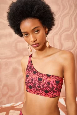 ULLA JOHNSON Reina Bikini Top - Wild Rose -Fashion Haven Shop ULLA JOHNSON Reina Bikini TOP WILD ROSE 05