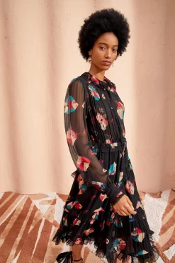 ULLA JOHNSON Reina Dress - Nocturne -Fashion Haven Shop ULLA JOHNSON Reina Dress NOCTURNE 03