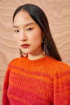 ULLA JOHNSON Rosalia Pullover - Agate 8 ULLA JOHNSON Rosalia Pullover - Agate -Fashion Haven Shop ULLA JOHNSON Rosalia Pullover AGATE 0088