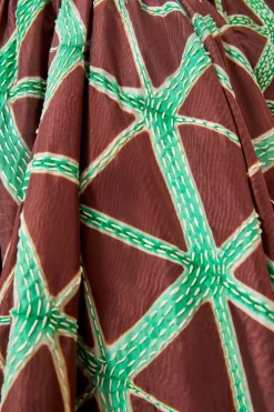 ULLA JOHNSON Savita Skirt - Teak 10 ULLA JOHNSON Savita Skirt - Teak -Fashion Haven Shop ULLA JOHNSON Savita Skirt TEAK 0149