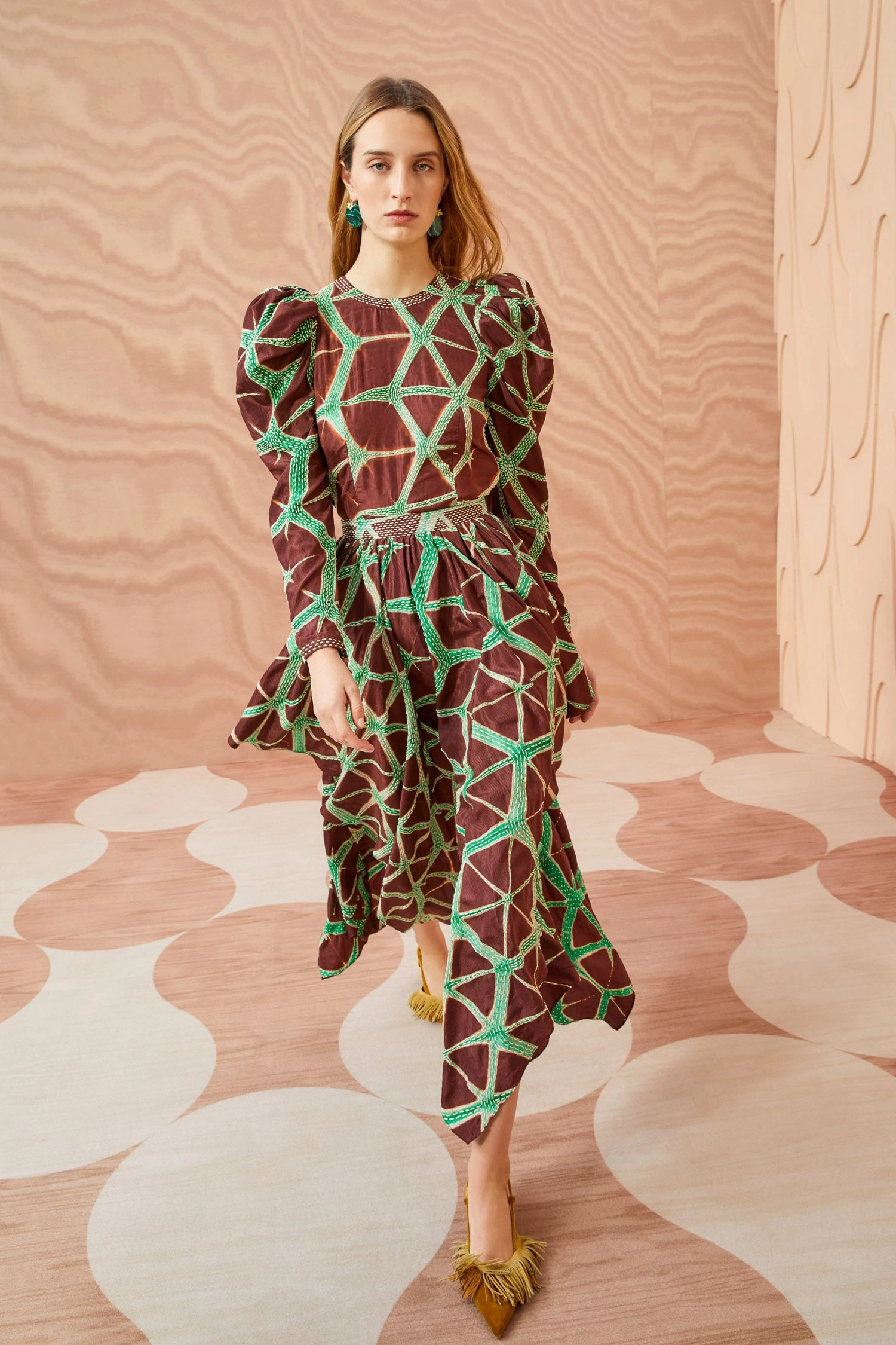 ULLA JOHNSON Savita Skirt - Teak 1 ULLA JOHNSON Savita Skirt - Teak