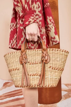 ULLA JOHNSON Seaview Day Basket - Natural