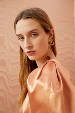 ULLA JOHNSON Silvana Dress - Copper 9 ULLA JOHNSON Silvana Dress - Copper -Fashion Haven Shop ULLA JOHNSON Silvana Dress COPPER 0192