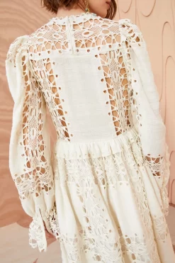 ULLA JOHNSON Sonali Gown - Ivory 9 ULLA JOHNSON Sonali Gown - Ivory -Fashion Haven Shop ULLA JOHNSON Sonali Gown IVORY 0189