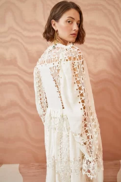 ULLA JOHNSON Sonali Gown - Ivory 10 ULLA JOHNSON Sonali Gown - Ivory -Fashion Haven Shop ULLA JOHNSON Sonali Gown IVORY 0210