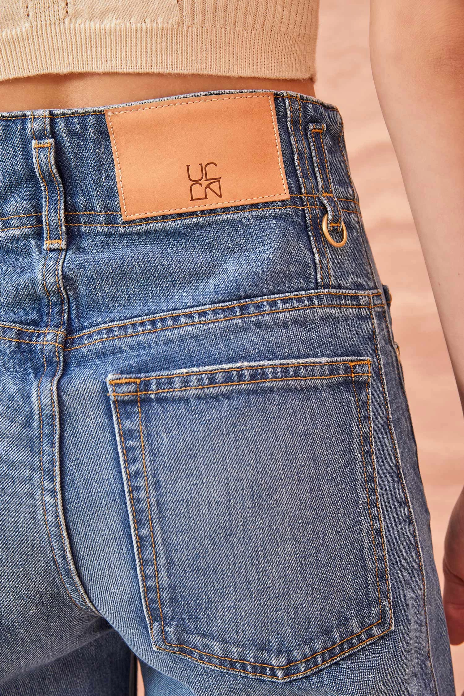 ULLA JOHNSON The Thea Jean - Danube Medium Indigo Wash 5 ULLA JOHNSON The Thea Jean - Danube Medium Indigo Wash - Image 5