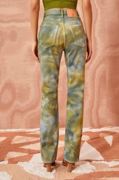 ULLA JOHNSON The Agnes Jean - Malachite Wash -Fashion Haven Shop ULLA JOHNSON The Agnes MALACHITEWASH 0206