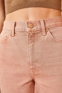 ULLA JOHNSON The Agnes Jean - Rosewood Wash -Fashion Haven Shop ULLA JOHNSON The Agnes ROSEWOOD WASH 0155