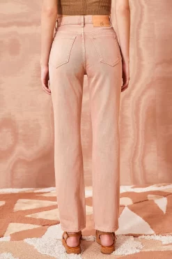 ULLA JOHNSON The Agnes Jean - Rosewood Wash -Fashion Haven Shop ULLA JOHNSON The Agnes ROSEWOOD WASH 0182